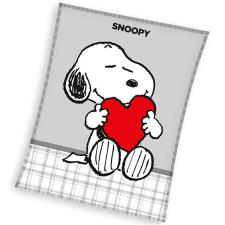 Carbotex Dětská fleecová deka Snoopy Love 150 × 200 cm lakástextília