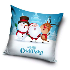 Carbotex Merry Christmas, Karácsonyi párnahuzat 40*40 cm lakástextília