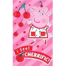 Carbotex Peppa malac gyermek törölköző, 30×50 cm lakástextília