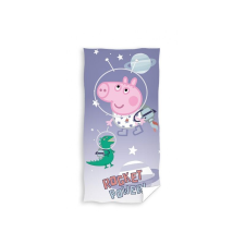 Carbotex PEPPA PIG pamut törölköző 70/140cm, PP224009 babatörülköző, kifogó