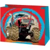 Cardex : Monster Truck autós közepes méretű ajándéktáska 17,8x10x23cm