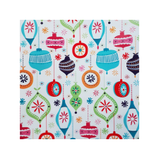 Cardex Színes díszek mintás csomagolópapír 200x70cm mintás csomagolópapír