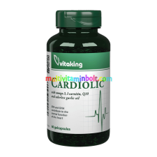 Cardiolic - 60 gélkapszula - Vitaking vitamin és táplálékkiegészítő