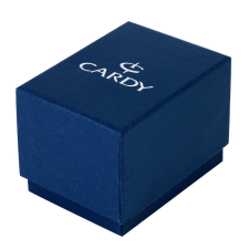 Cardy karóra doboz, kék színű, párnás ékszerdoboz