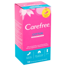 Carefree Fresh tisztasági betét 34db intim higiénia