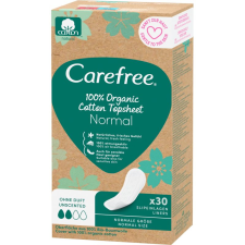 Carefree Organic Cotton Normal tisztasági betétek 30 db gyógyászati segédeszköz