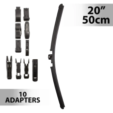  Carguard 55740N Ablaktörlő 20/50 cm - 10 db adapterrel ablaktörlő lapát