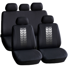 CARGUARD Autós üléshuzat szett - szürke / fekete - 9 db-os - HSA004 (Autós üléshuzat szett) ülésbetét, üléshuzat
