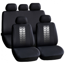 CARGUARD HSA004 9db-os autós üléshuzat szett - szürke-fekete (55672GY) ülésbetét, üléshuzat