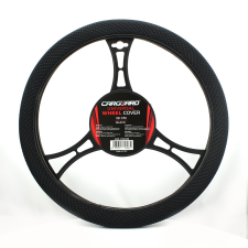 CARGUARD Kormányvédő - 38 cm - HVA005 - csúszásmentes, masszírozó golyókkal - fekete (Kormányvédő) autós kellék