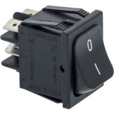 CARIMALI KÉTPÓLUSÚ KAPCSOLÓ FEKETE 16A 250V kisháztartási gépek kiegészítői