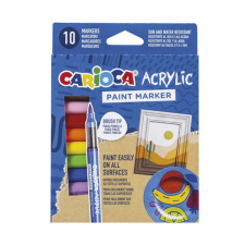 Carioca Acrylic Akril marker 10db-os szett - Carioca filctoll, marker