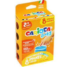 Carioca - Baby ujjfesték 8x50 ml tempera