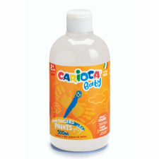 Carioca Baby ujjfesték fehér színben 500ml-es flakonban – Carioca kreatív és készségfejlesztő