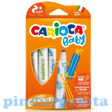 Carioca Carioca Színes bébi filctoll 6db-os szett kimosható filctoll, marker