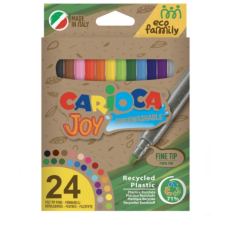 Carioca Eco Family Joy 24db-os színes filctoll szett - Carioca filctoll, marker