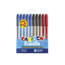 Carioca Fiorella 10db-os golyóstoll szett többszínû - Carioca toll