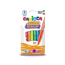 Carioca Fluoreszkáló neon színű filctoll 8 db-os készlet - Carioca filctoll, marker