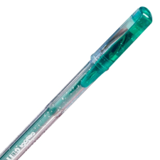 Carioca : Glitter zöld színű csillámos zselés toll toll