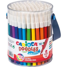 Carioca Joy 100cdb-os színes filctoll szett vödörben – Carioca filctoll, marker