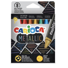 Carioca Metallic 8db-os háromszög alakú zsírkréta szett - Carioca kréta