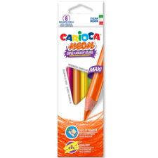 Carioca : Neon Maxi színes ceruza szett 6db-os színes ceruza