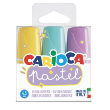 Carioca Pasztell Mini 3db-os szövegkiemelő szett - Carioca filctoll, marker
