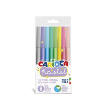 Carioca Pasztell színű filctoll szett 8 db-os - Carioca filctoll, marker
