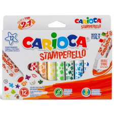 Carioca - Stamperello nyomdás végű filctoll 12 db-os filctoll, marker
