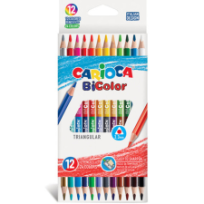 Carioca Színes ceruzakészlet kétvégű 12db-os 24 színnel - Carioca színes ceruza