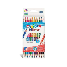 Carioca Színes ceruzakészlet kétvégű 12db-os 24 színnel - Carioca színes ceruza