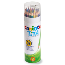 Carioca Tita 36 db-os színes ceruza szett henger tokban – Carioca színes ceruza