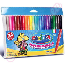 Carioca Vékony filctollszett 24db - Carioca filctoll, marker