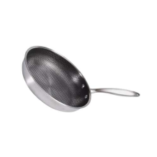 Carl Schmidt Sohn -DuraMAX univerzális serpenyő, rozsdamentes acél 18/10, 24 cm, ezüst edény