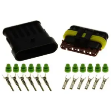 Carmo 6 pólusú 1.5 Superseal csatlakozókészlet Carmo  Elektronika Egyéb elektromos alkatrészek egyéb motorkerékpár alkatrész
