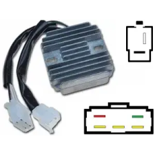 Carmo CARR331 - Kawasaki KZ750 MOSFET feszültségszabályzó egyenirányító (rotor-2) Carmo Elektronika Feszültségszabályozók egyéb motorkerékpár alkatrész