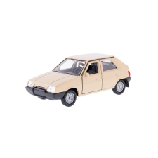 Carmotion Makett autó, 1:34, SKODA Favorit krémszínű makett
