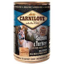 Carnilove Adult Salmon & Turkey konzerv (24 x 400 g) 9.6 kg kutyaeledel