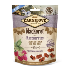 Carnilove -Carnilove Dog Crunchy Snack Mackerel with raspberries - Makréla málnával 200g jutalomfalat kutyáknak