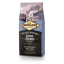 Carnilove Carnilove Puppy Salmon & Turkey - Lazac-Pulyka Hússal 12kg kutyaeledel