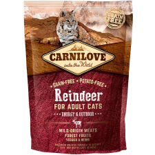 Carnilove Cat Adult Energy &amp;amp; Outdoor rénszarvashússal 400g macskaeledel
