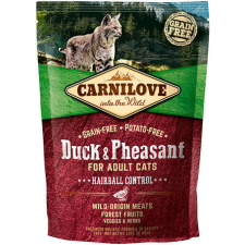 Carnilove Cat Adult Hairball Control kacsa- és fácánhússal 400g macskaeledel