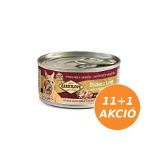 Carnilove Cat konzerv Adult Csirke & bárány 12x100g macskaeledel
