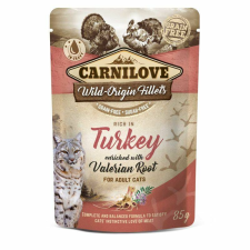 Carnilove Cat tasakos Turkey with Valerian - Pulyka macskagyökérrel 85g macskaeledel