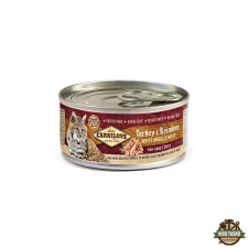 Carnilove Cat Turkey & Reindeer Can- Pulyka és Rénszarvas Hússal konzerv 100g macskaeledel