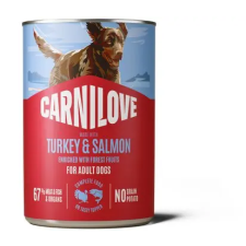 Carnilove Dog Can paté Made with Turkey & Salmon 400 g kutyaeledel