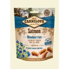 Carnilove Dog Crunchy Snack Salmon &amp; Blueberries- Lazac Hússalés Áfonyával 200g (93076) jutalomfalat kutyáknak