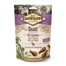 Carnilove Dog Semi Moist Snack fürj oregánóval 200g jutalomfalat kutyáknak
