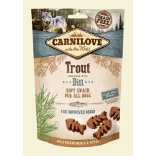 Carnilove Dog Semi Moist Snack pisztráng kaporral 200g (93080) jutalomfalat kutyáknak