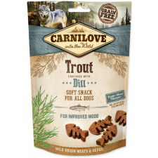 Carnilove Dog Semi Moist Snack pisztránggal és kaporral 200g jutalomfalat kutyáknak
